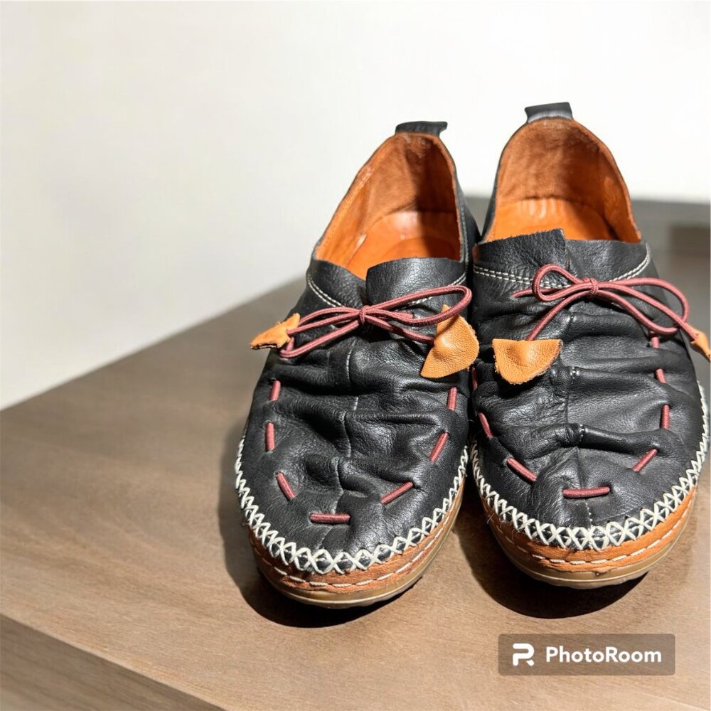 Spring Step eu 36 leather berna loafer